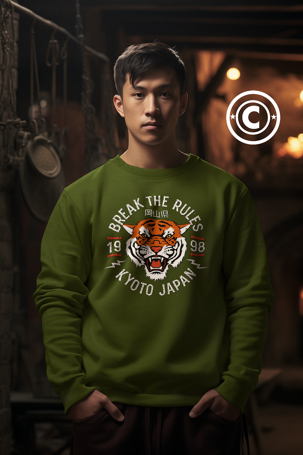 Thumbnail: "Break The Rules" Custom Sweatshirt