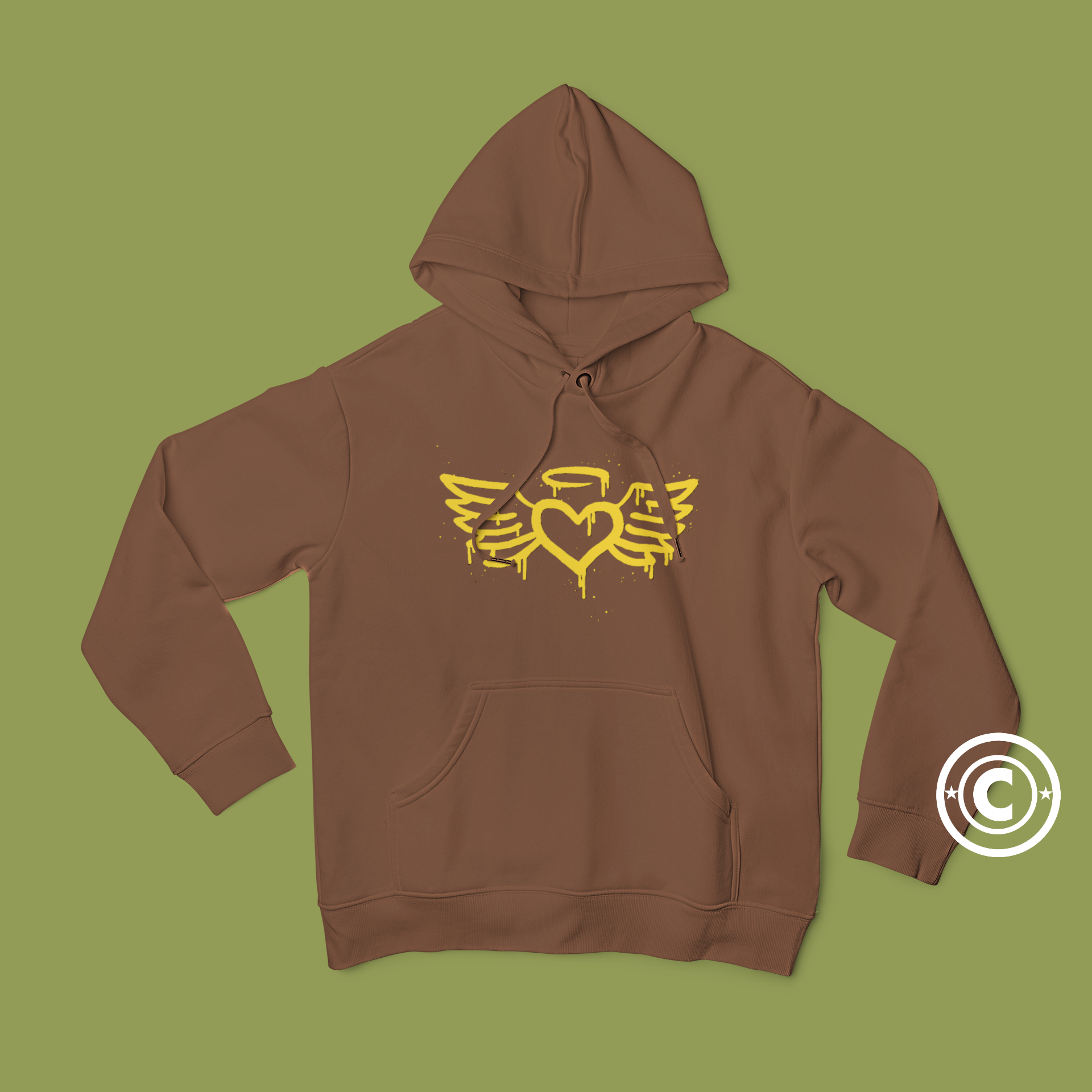 "Halo Heart" Custom Hoodie