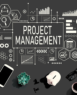 Project management theme with electronic gadgets and office supplies - flat lay.jpg