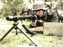 WWII German MG43 machinegun