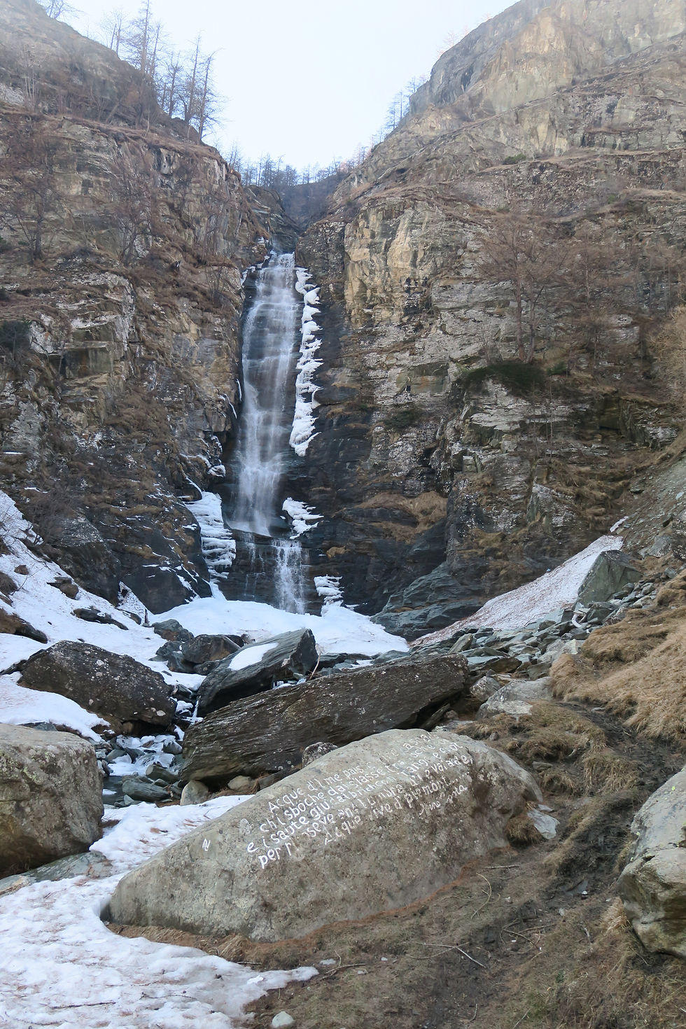 La cascata del Pis
