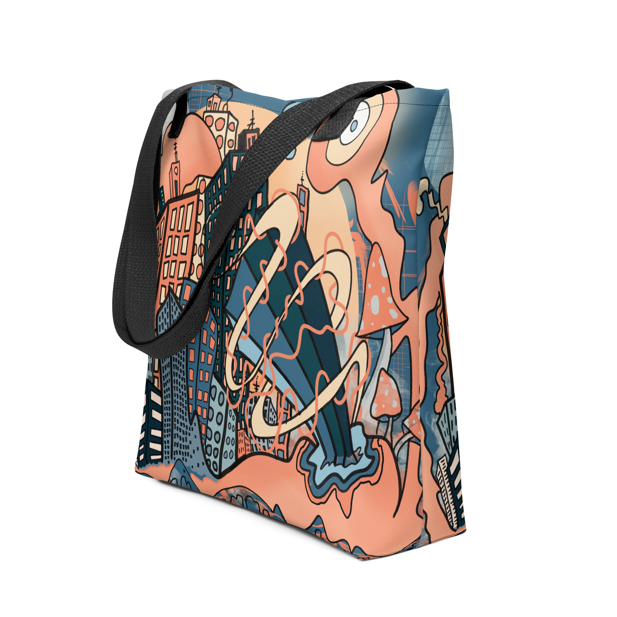Wrapped - A Digital Illustration - Tote bag