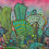 Thumbnail: Damaged #2 - 48"x48" Spray & Acrylic Paint on Stretched Canvas