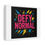 Thumbnail: Defy Normal Matte Canvas Wall Art — Bold Pop Art Quote Print
