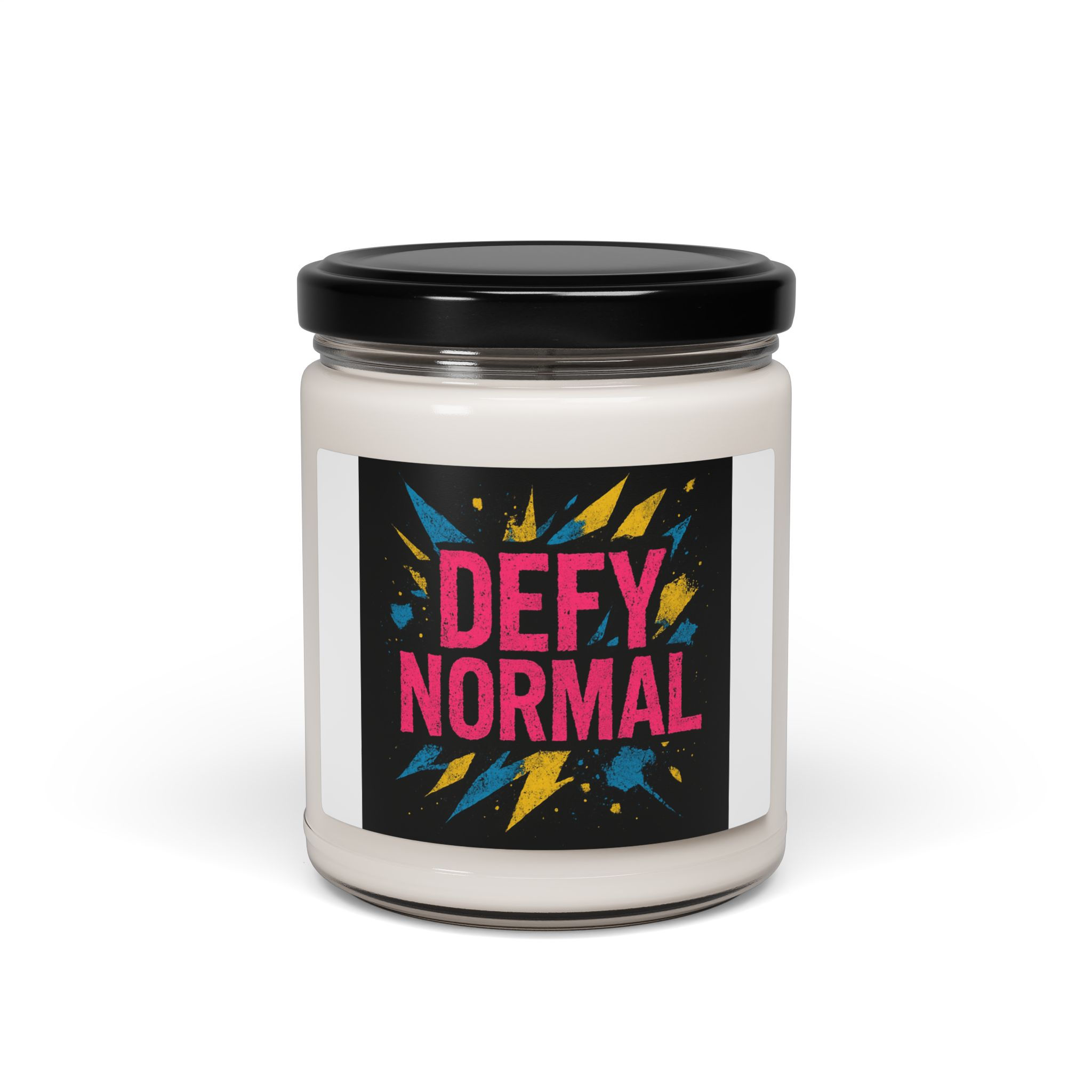 Soy Candle — "Defy Normal" Scented 9oz