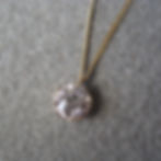 Bespoke Old European Cut Diamond Necklace with Ornate Basket and 5-Prong Setting in 18k Yellow Gold