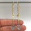 Thumbnail: Aquamarine Carved Gemstone Leaf Shoulder Duster Earrings | 18k Recycled Yellow Gold