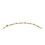 Thumbnail: Handmade Chain Amazon Circle Link Bracelet in 18k Recycled Yellow Gold  6.5 inches