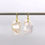 Thumbnail: Baroque Freshwater Pearl Earrings in 18k Recycled Yellow Gold