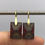 Thumbnail: Red Fordite Earrings in 18k Recycled Yellow Gold, Detroit Agate, Motor City Agate