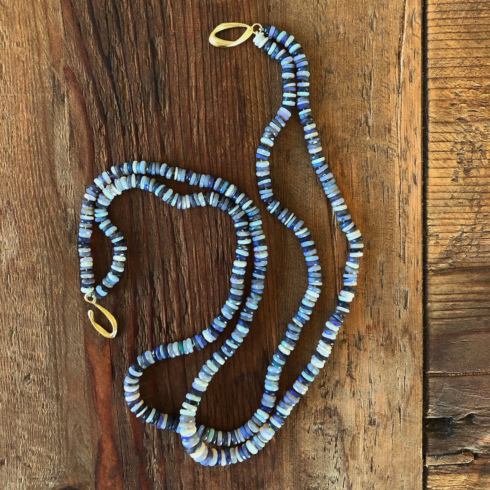 Thumbnail: Double Australian Opal Candy Necklace