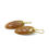 Thumbnail: Sapphire Slice Elongated Oval Earrings in 18kyg