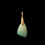 Thumbnail: Fossilized Opal Pendants Necklace in 18k Yellow Gold