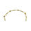 Thumbnail: Handmade Chain Amazon Circle Link Bracelet in 18k Recycled Yellow Gold  6.5 inches