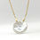 Thumbnail: Pearl Coin Necklace in 18k Recycled Yellow Gold