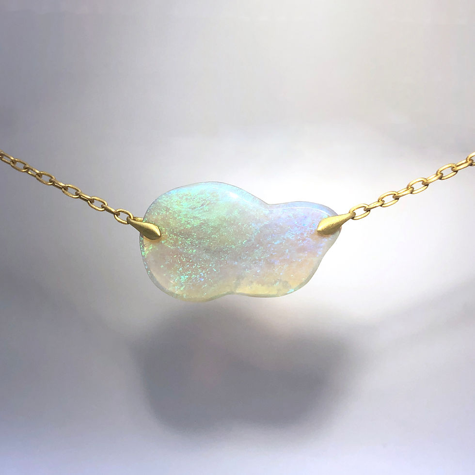 Thumbnail: Opal Cloud Necklaces in 18kyg