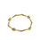 Thumbnail: Handmade Chain Amazon Circle Link Bracelet in 18k Recycled Yellow Gold  6.5 inches