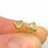 Thumbnail: Diamond Rough Triangle Macle Stud Earrings | 18k Yellow Gold
