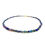 Thumbnail: Skinny Blue Australian Opal Necklace with 14k Yellow Gold Clasp