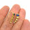 Thumbnail: Heirloom Sapphire and Diamond Ear Crawlers in 18k Recycled Yellow Gold, Custom Jewelry Redesign