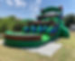 Green 18 ft Water Slide