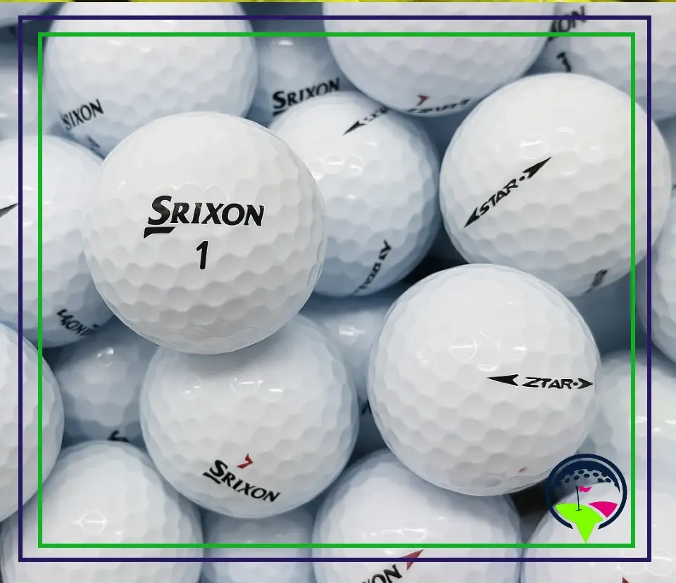 white second hand discount high quality used srixon zstar z star xv golf balls