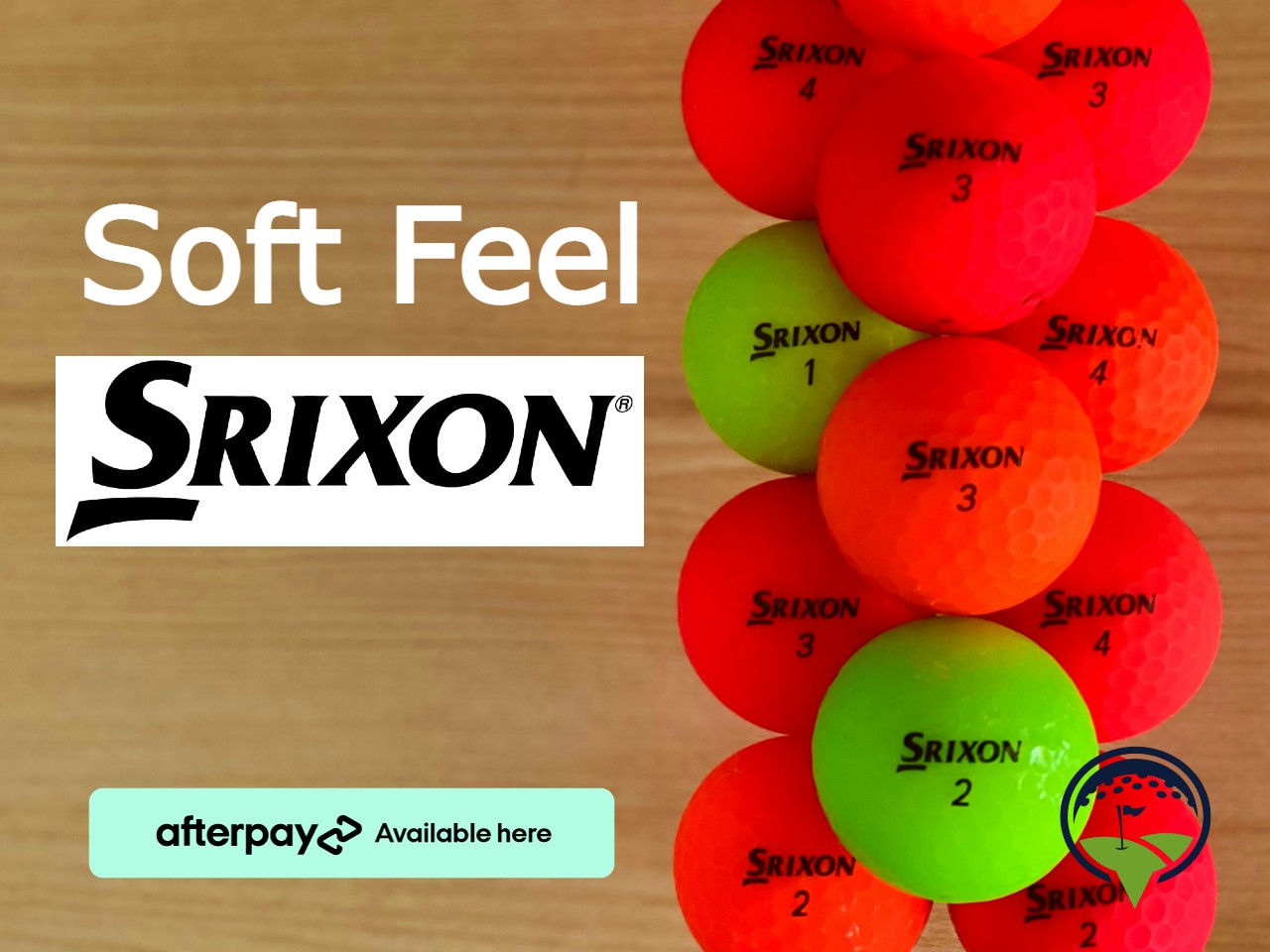 Srixon Soft Feel colour cheap discount golf ball