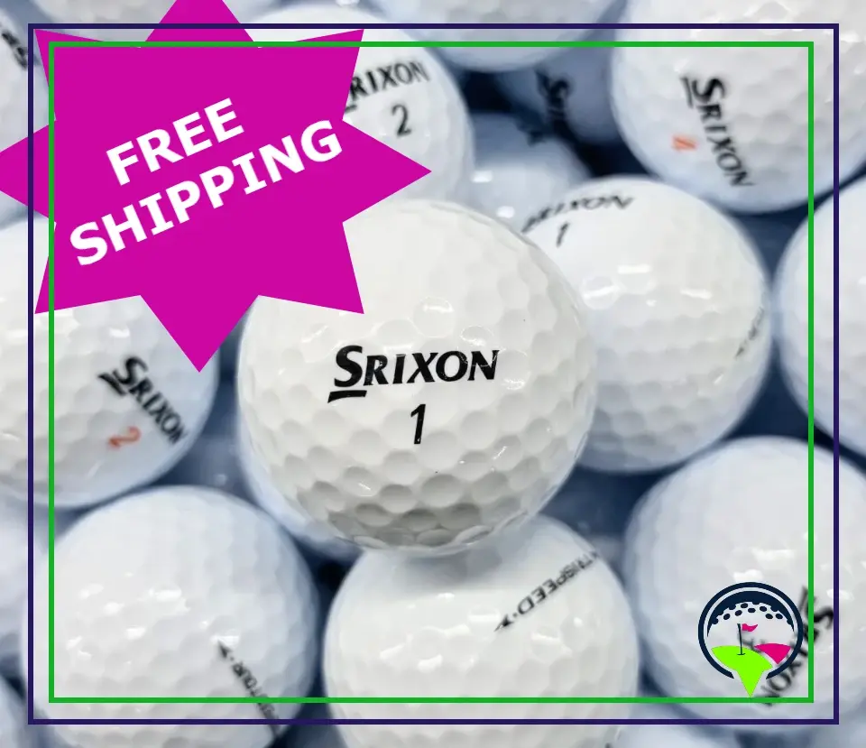 bulk 100 pack used srixon golf balls cheap second hand quality sale