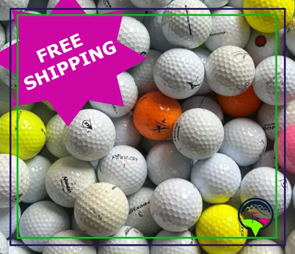 Practice and range golf balls bulk 100 pack — ideal for training, discount golf balls Australia