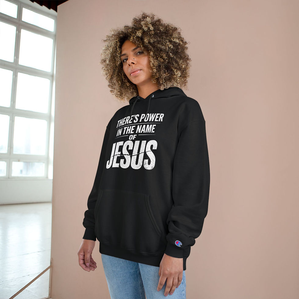 Thumbnail: Acts 4:12 Champion Hoodie 