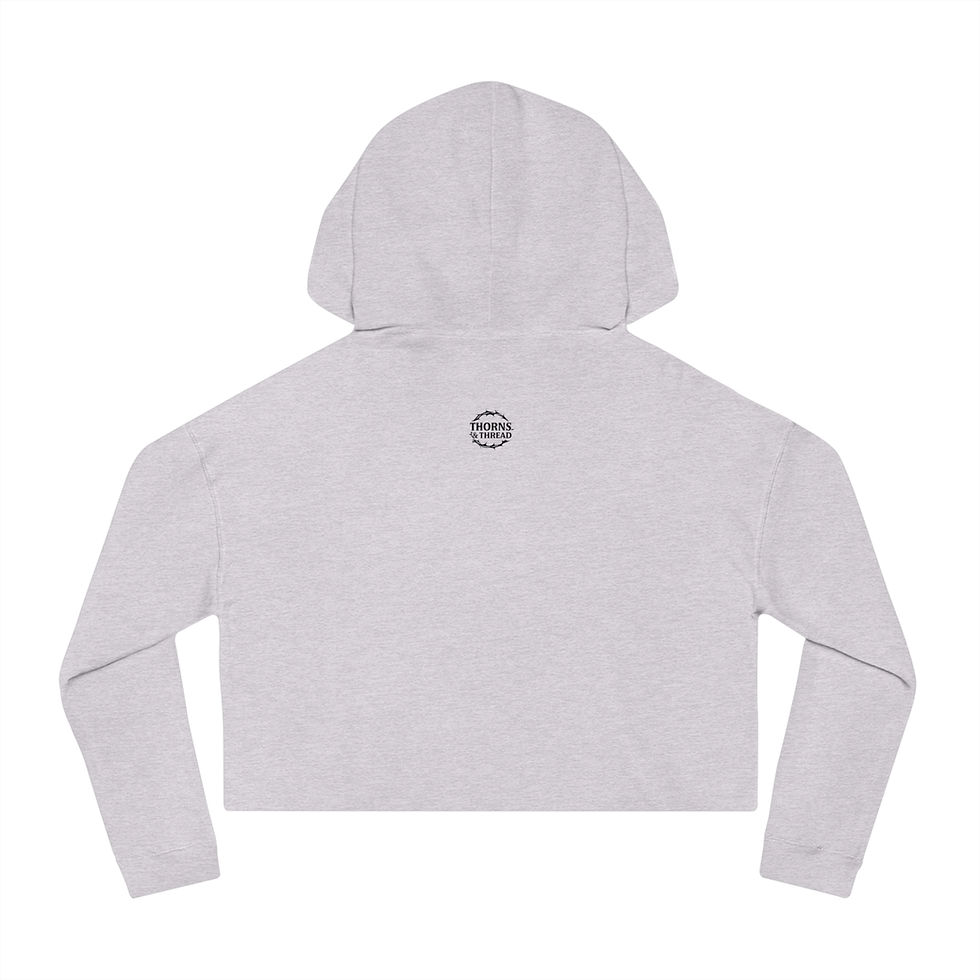 Thumbnail: Premium Lightweight Crop Hoodie | John 14:6 Collection