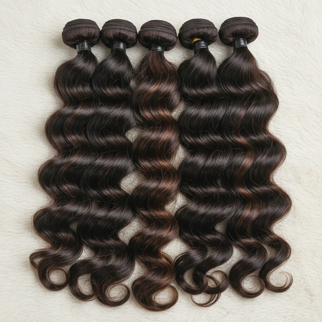 Double Drawn Bouncy Wave Hair Wefts