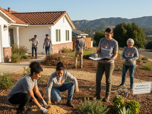 Community Resilience Action Steps: Preparing Your Neighborhood for Wildfires