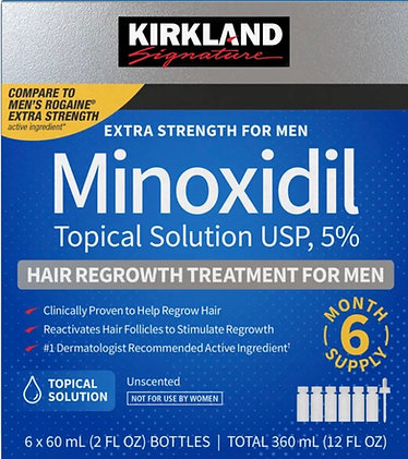 Kirkland Signature Hair Regrowth Treatment Extra Strength for Men