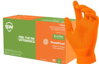 PF-95OR Nitrile Exam TracTek® Grip Glove with EcoTek®
