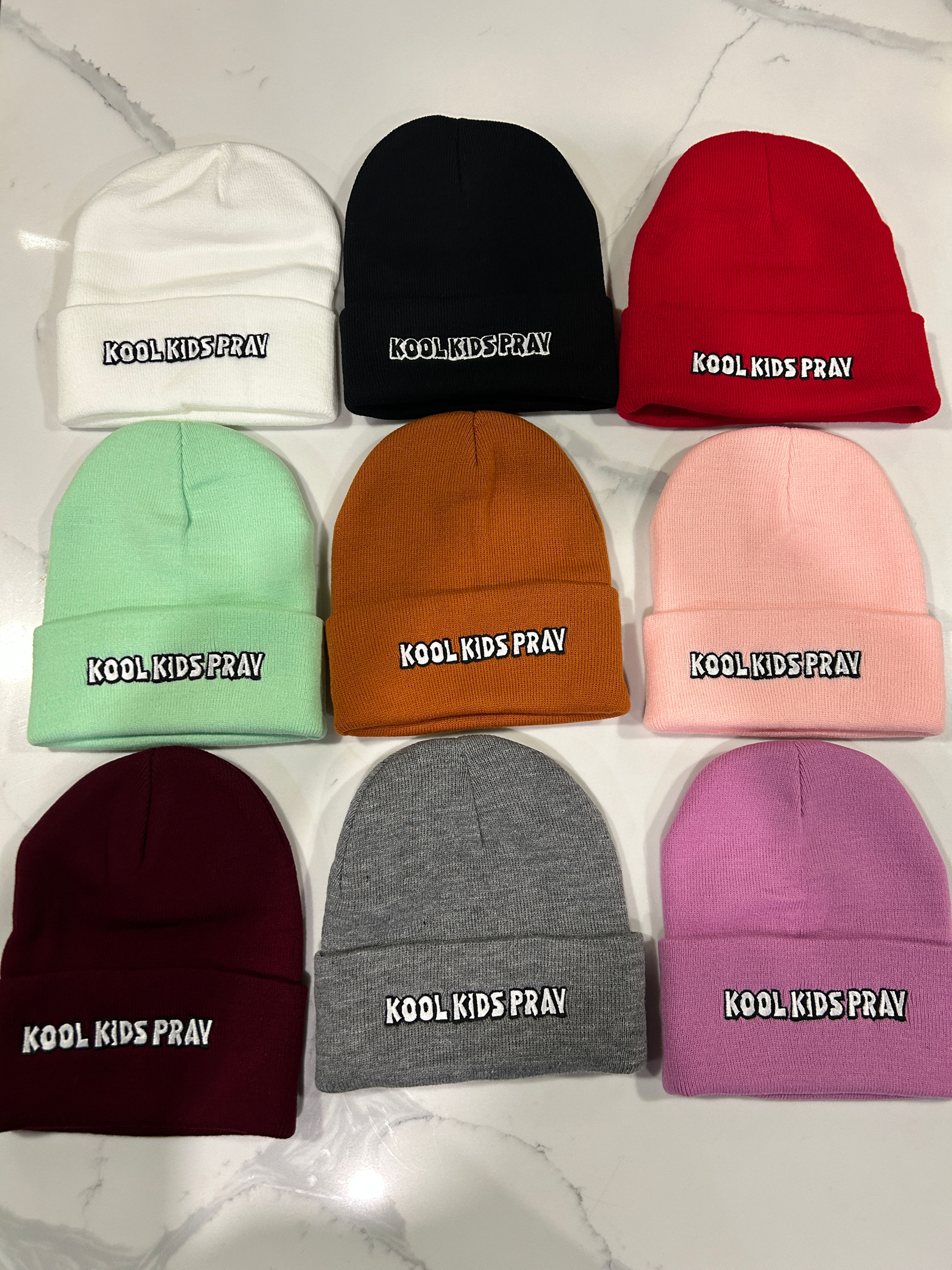 Kool Kids Pray Beanie Hats
