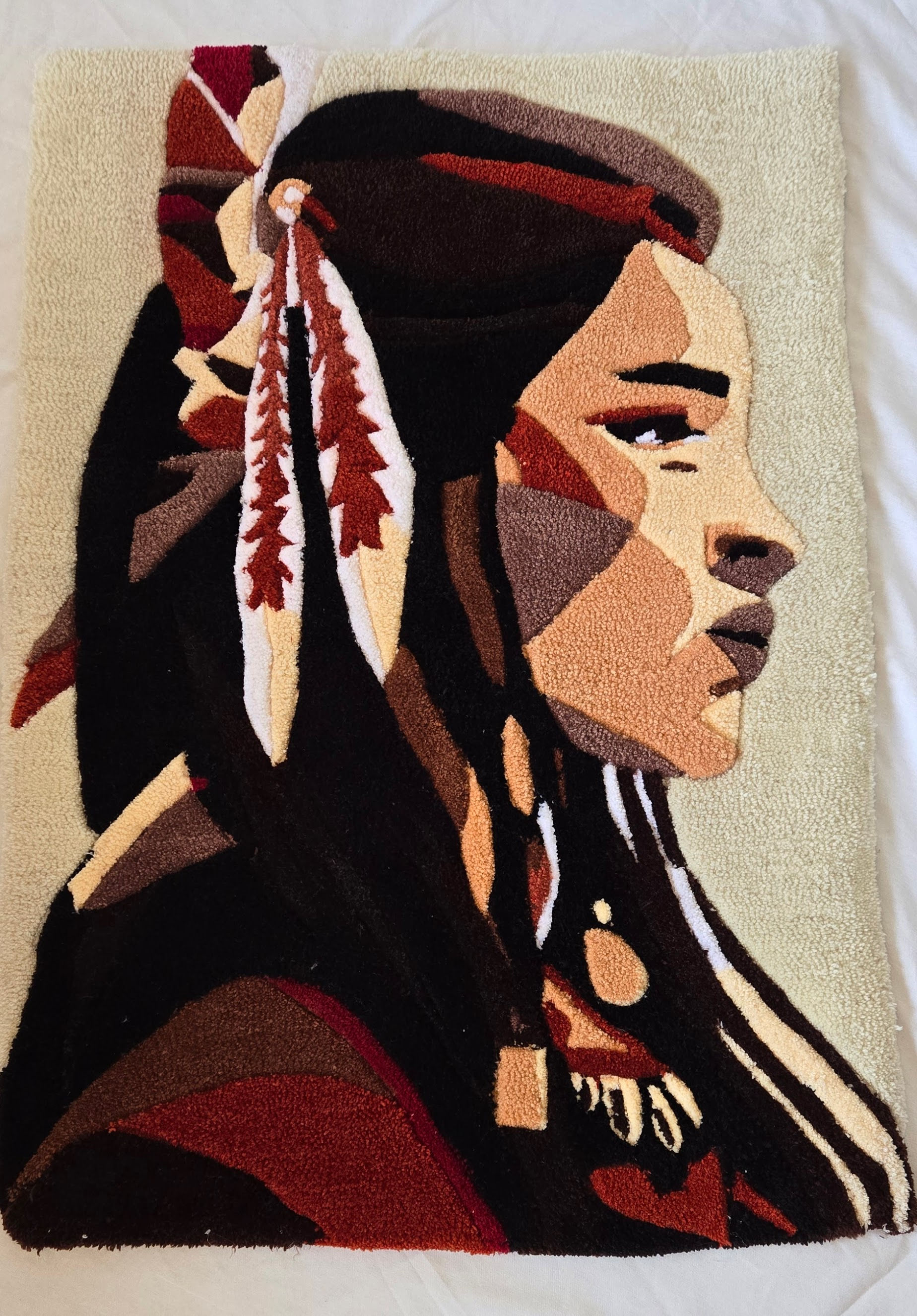 Nature-Inspired Wall Rug