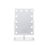 Thumbnail: 15x17 Inch Hollywood Tri-Color 12 bulbs in White