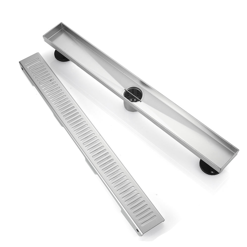 Thumbnail: 304 Stainless Steel Rectangular Linear Shower Floor Drain