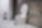 Automatic toilet in a clean background