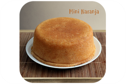 Torta Mini Naranja Ponqué Ponqué