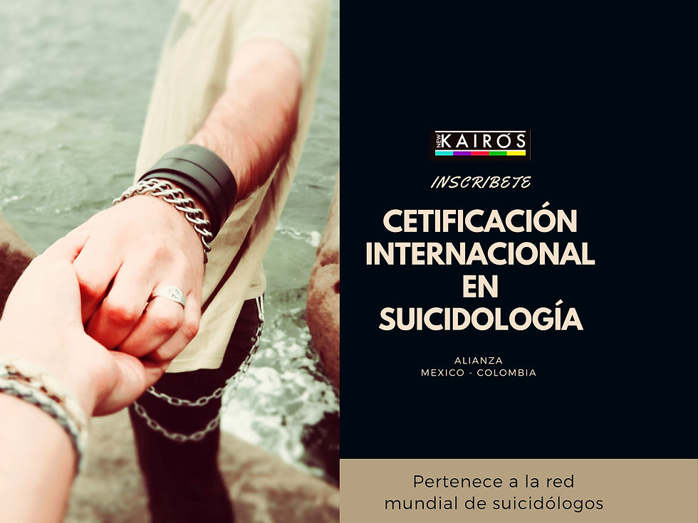 Certificación Internacional en Suicidología