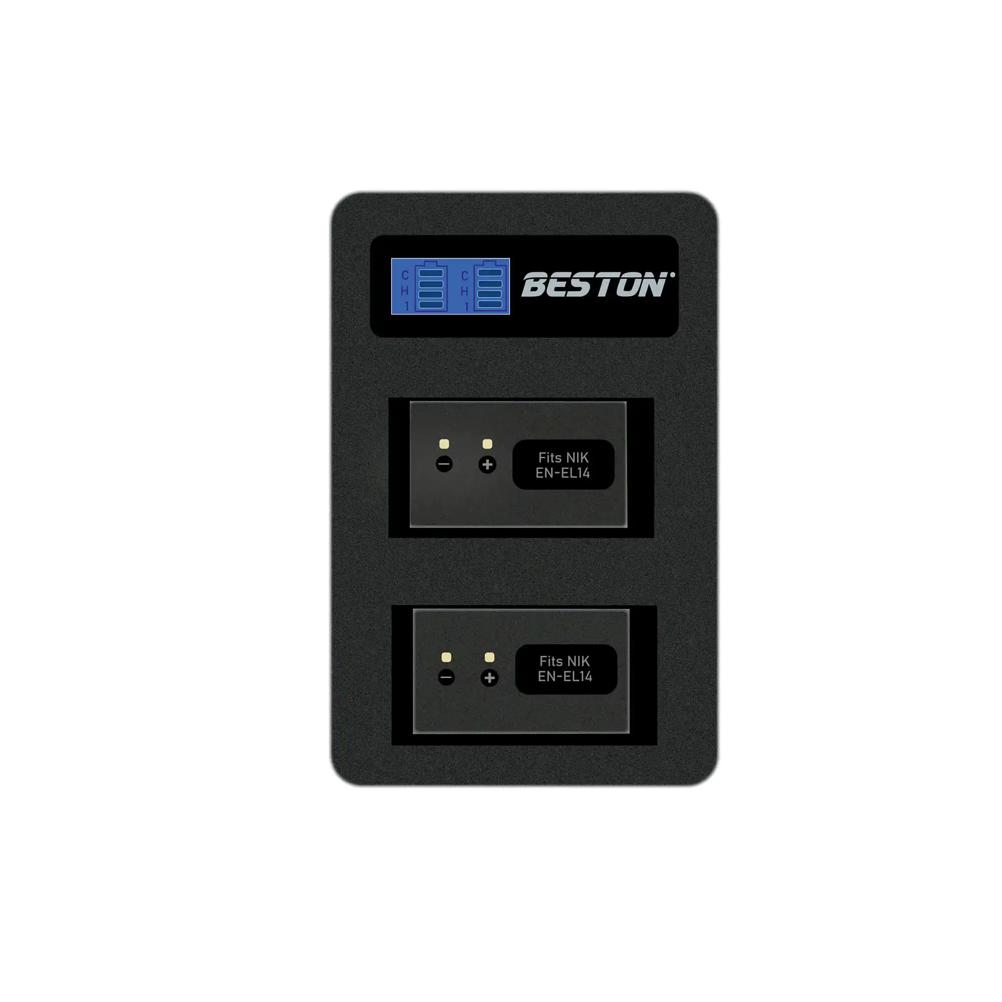 Beston Dual battery EN-EL14 Charger USB for Nikon