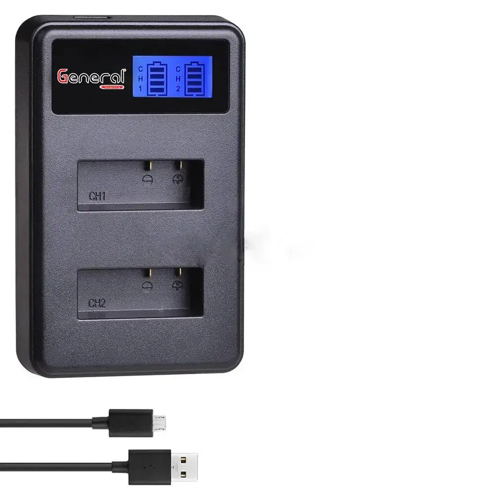 General Dual Battery Charger For LP-E8 Battery