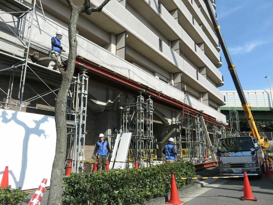 自分の住むマンションも大規模修繕工事開始