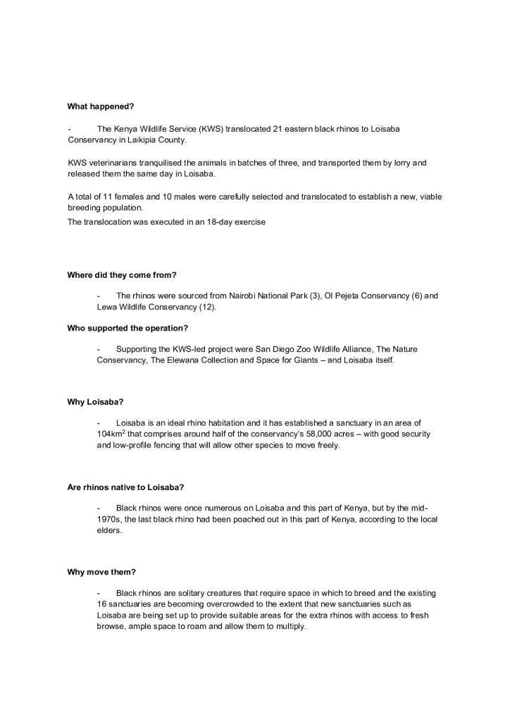 thumbnail of P2. LOISABA RHINO TRANSLOCATION BRIEFING NOTES