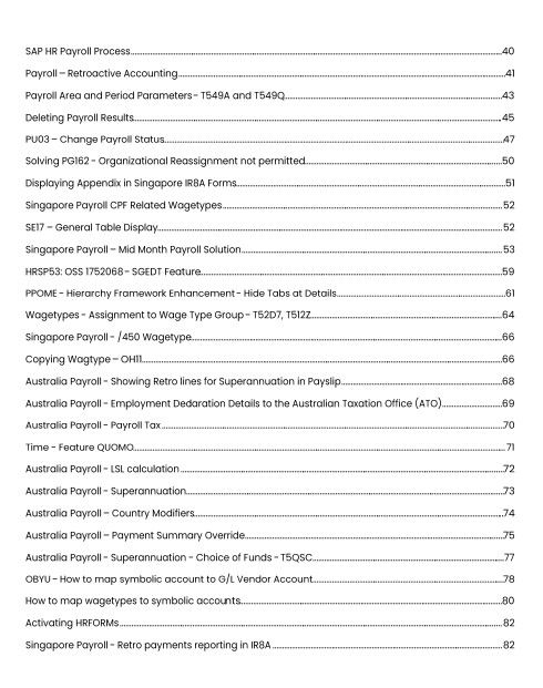 Thumbnail: SAP HCM and Payroll Configuration and Troubleshooting Notes