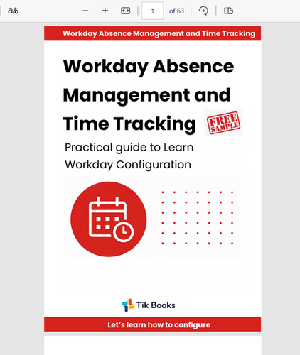 Workday Absence Module Workday Absence Management - Let's learn how to configure - Free Sample ...