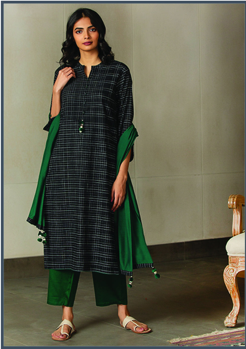 Silk Suit Set