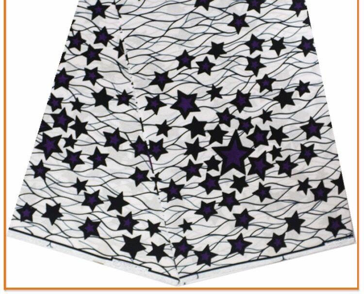 Veritable wax block print 